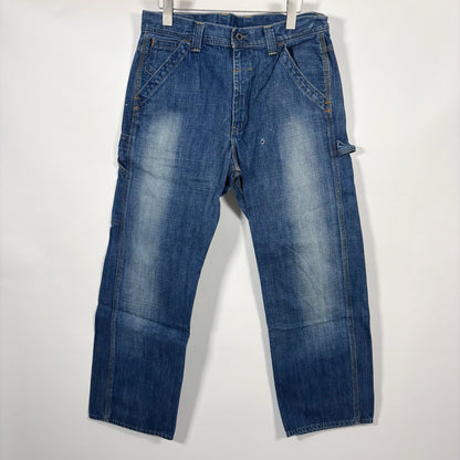 Vintage Polo Jeans Co. Ralph Lauren Carpenter Jeans Baggy Y2K - 32x30