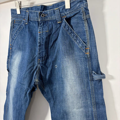 Vintage Polo Jeans Co. Ralph Lauren Carpenter Jeans Baggy Y2K - 32x30