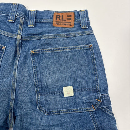 Vintage Polo Jeans Co. Ralph Lauren Carpenter Jeans Baggy Y2K - 32x30