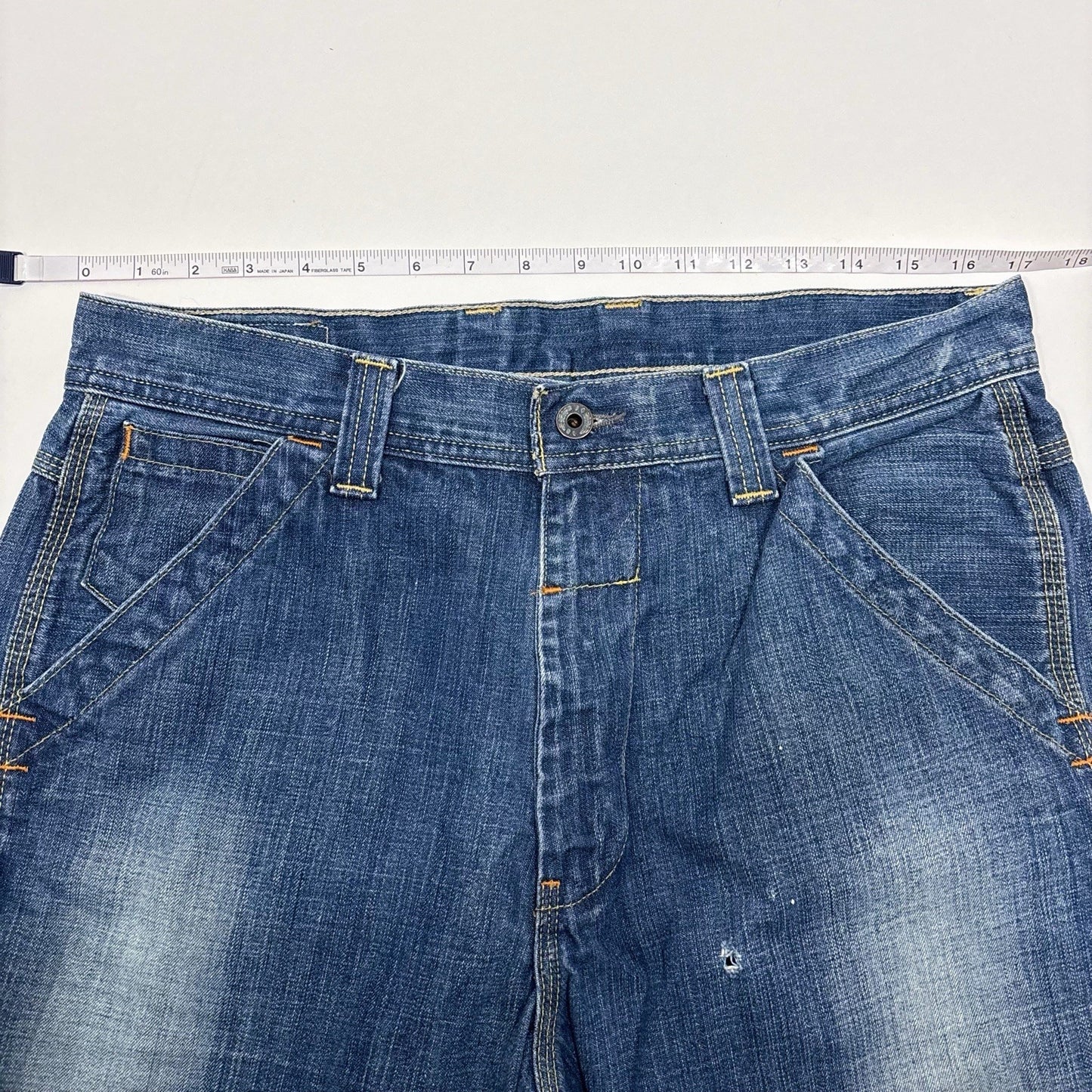 Vintage Polo Jeans Co. Ralph Lauren Carpenter Jeans Baggy Y2K - 32x30