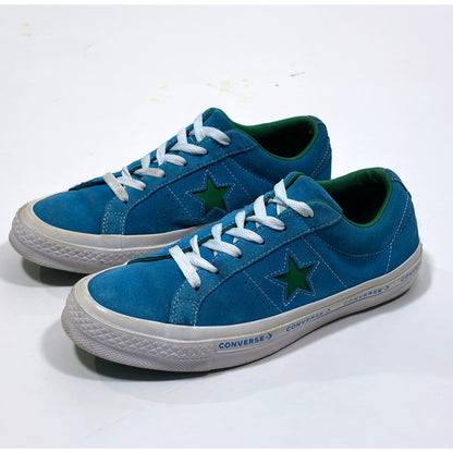Converse One Star OX Sneakers Hawaiian Ocean/Jolly Green - W9 / M7