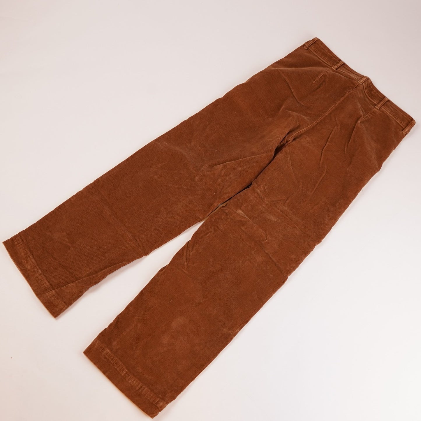 Everlane Wide Leg Corduroy Pants in Toasted Coconut Brown - 6