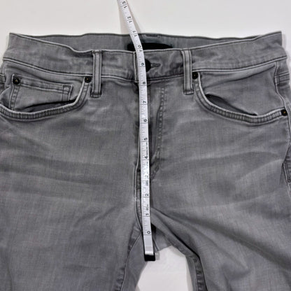 Joe's Jeans Brixton Straight + Narrow Gray Light Denim 32x29