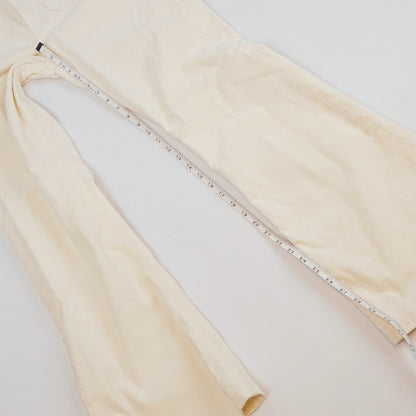 Gap 70's High Rise Flare Corduroy Jeans Cream White - 28/6