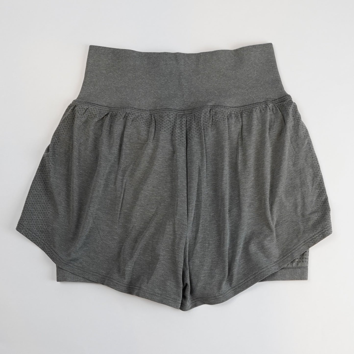 Gymshark Vital Seamless 2.0 2-in-1 Shorts Gray Marl - M