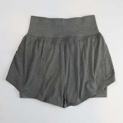 Gymshark Vital Seamless 2.0 2-in-1 Shorts Gray Marl - M
