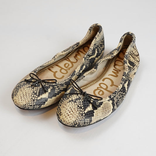 Sam Edelman Felicia Ballet Flat Snake Print -  8