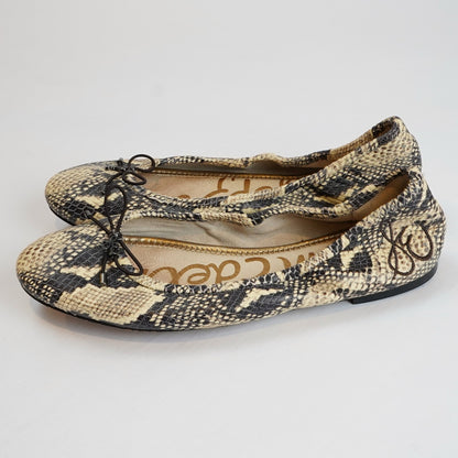 Sam Edelman Felicia Ballet Flat Snake Print -  8