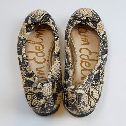 Sam Edelman Felicia Ballet Flat Snake Print -  8