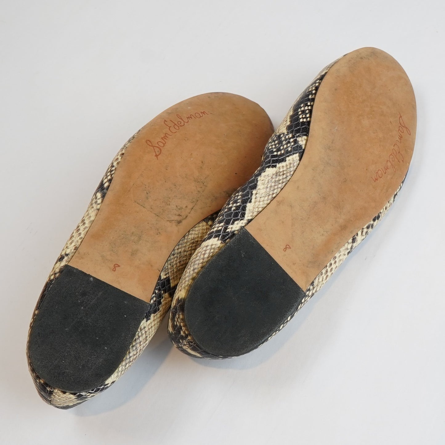 Sam Edelman Felicia Ballet Flat Snake Print -  8