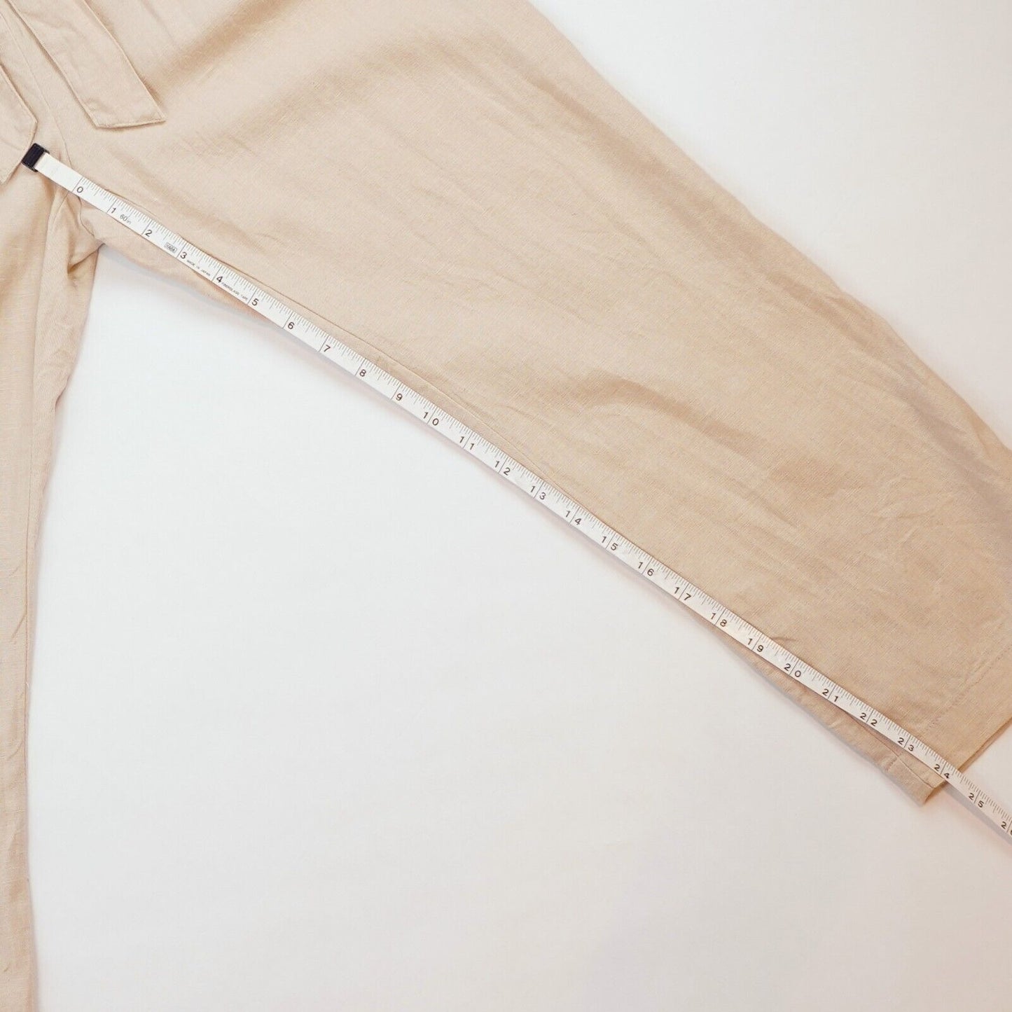 Ann Taylor Linen Paperbag Trouser Pants - S Petite