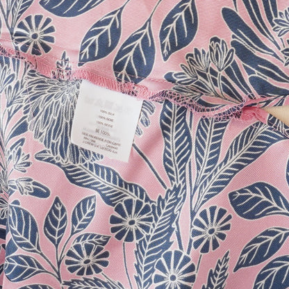 J Crew X Abigail Borg Silk Tank Prairie Rose - 6