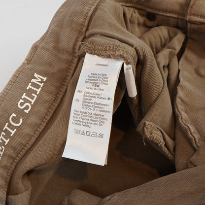 Madewell Athletic Slim Jeans Olive Green Khaki - 32 x 32