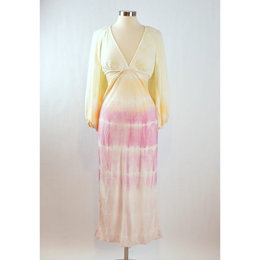 Jen's Pirate Booty Rio Sonora Dress in Rainbow Lightning Tie Dye - M