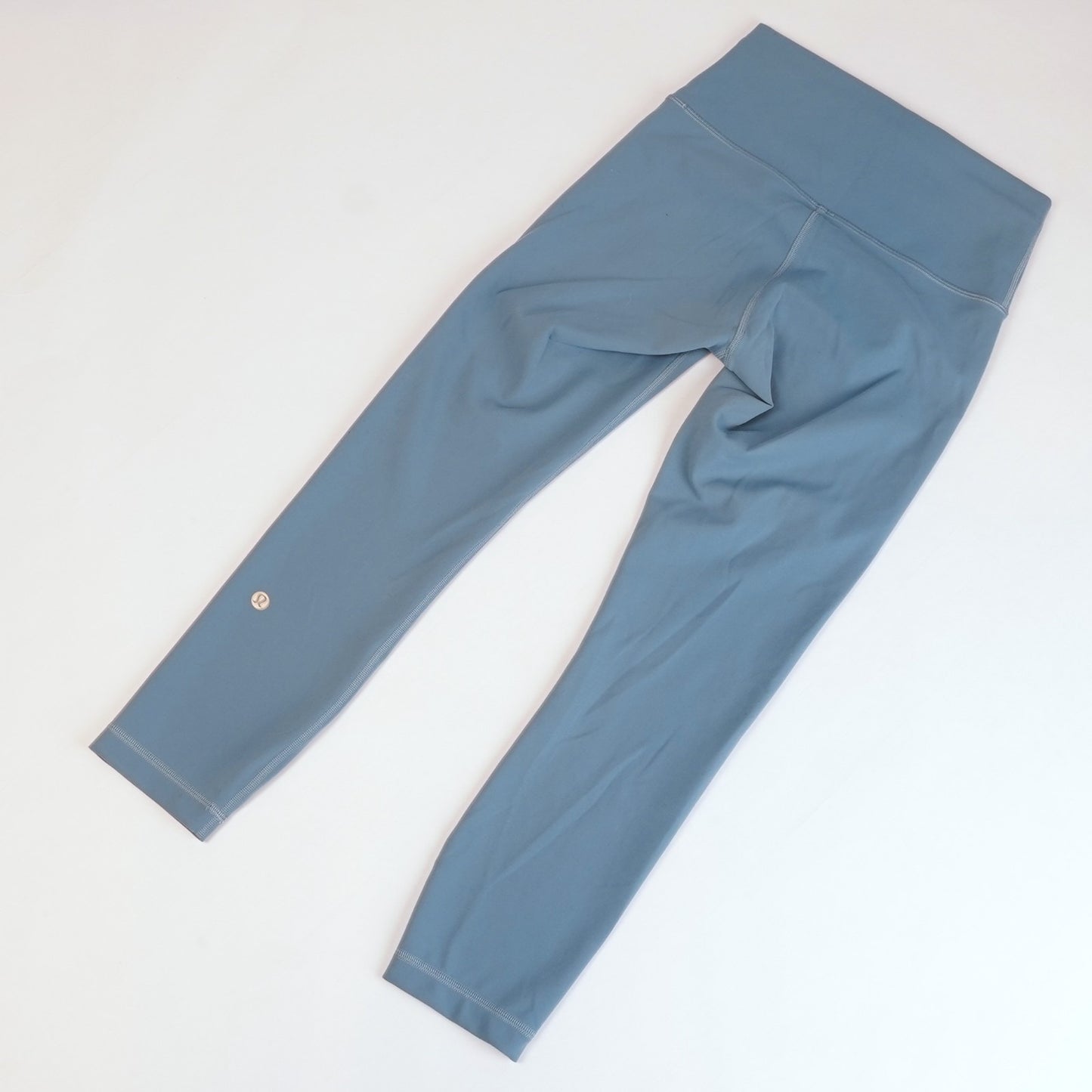 Lululemon Wunder Train Leggings High Rise Crop 23" Dusty Blue - 6