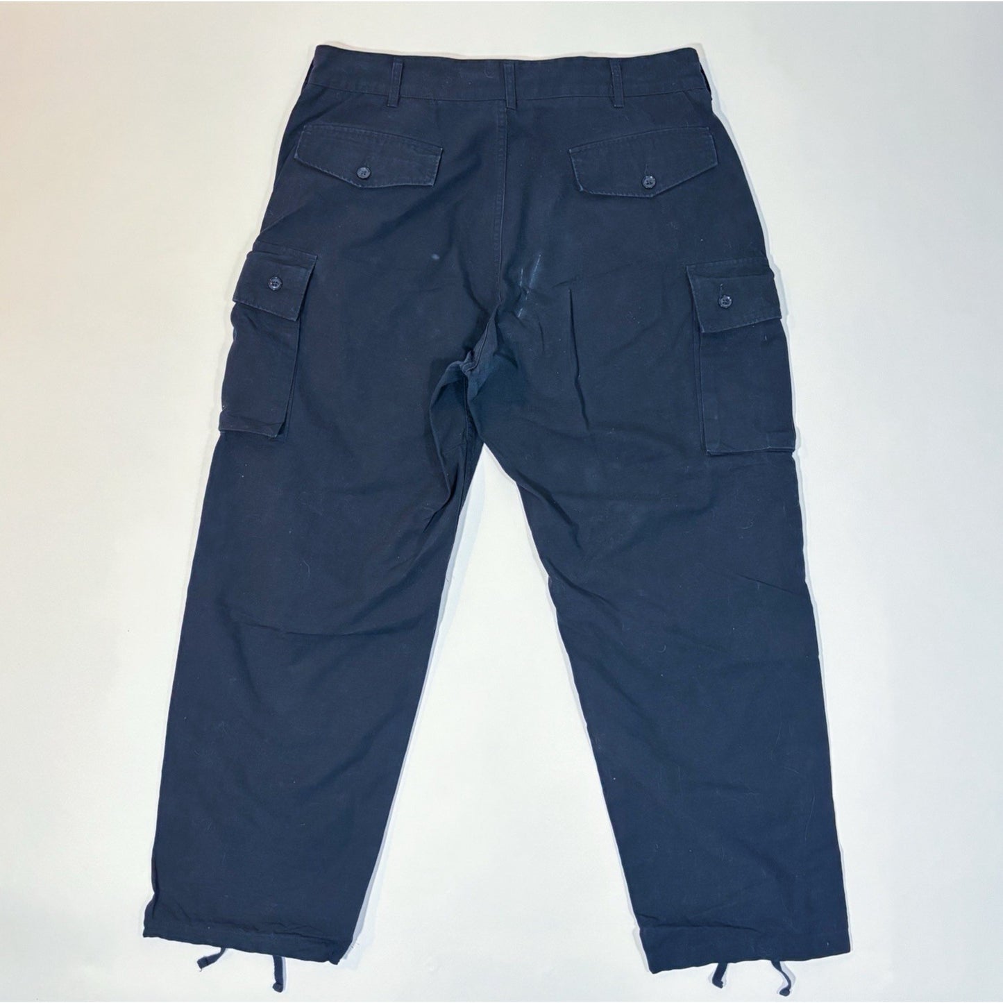 Engineered Garments FA Cargo Pants Black Cotton Ripstop *Imperfect -  XL