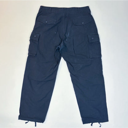 Engineered Garments FA Cargo Pants Black Cotton Ripstop *Imperfect -  XL