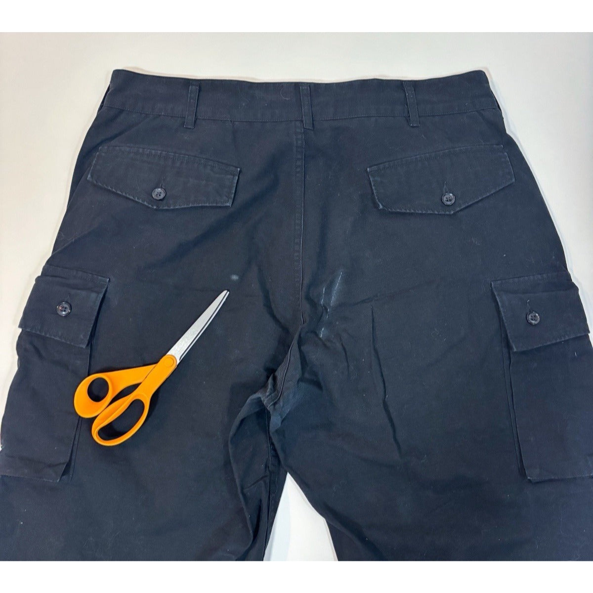Engineered Garments FA Cargo Pants Black Cotton Ripstop *Imperfect -  XL