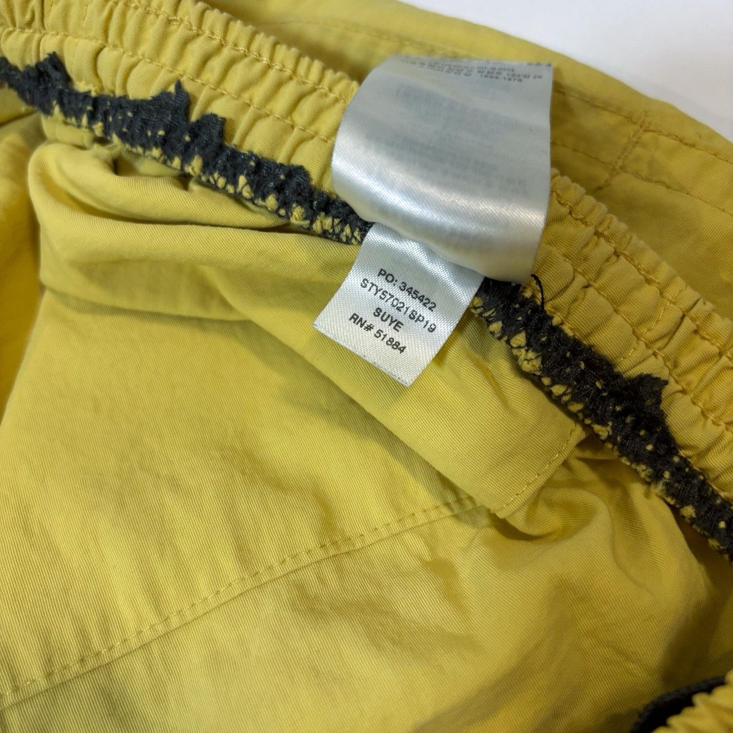 Patagonia Baggies Shorts Yellow *No Liner - XL