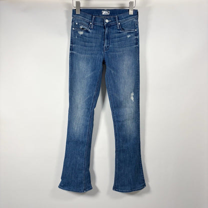 MOTHER The Runaway Jeans Low-Mid Rise Slender Flare Medium Wash - 26