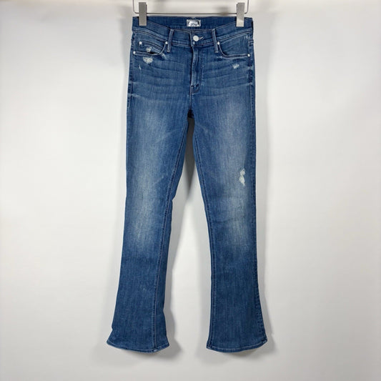 MOTHER The Runaway Jeans Low-Mid Rise Slender Flare Medium Wash - 26