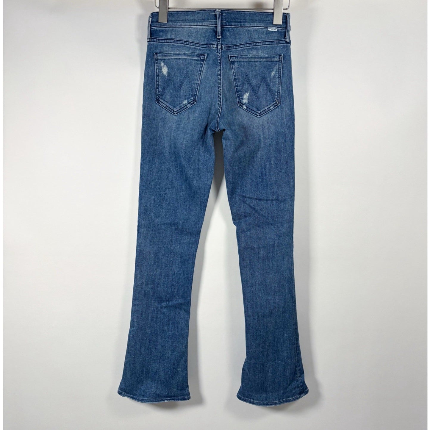 MOTHER The Runaway Jeans Low-Mid Rise Slender Flare Medium Wash - 26