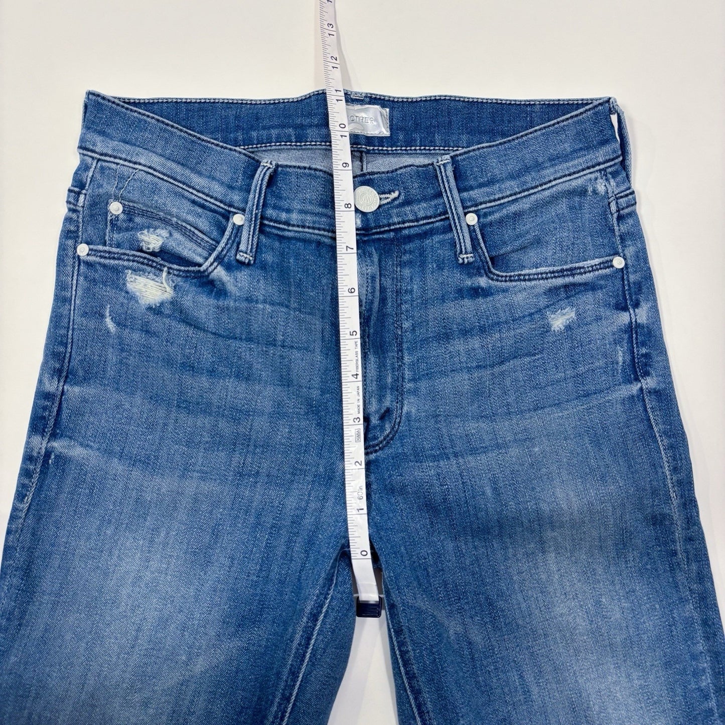 MOTHER The Runaway Jeans Low-Mid Rise Slender Flare Medium Wash - 26