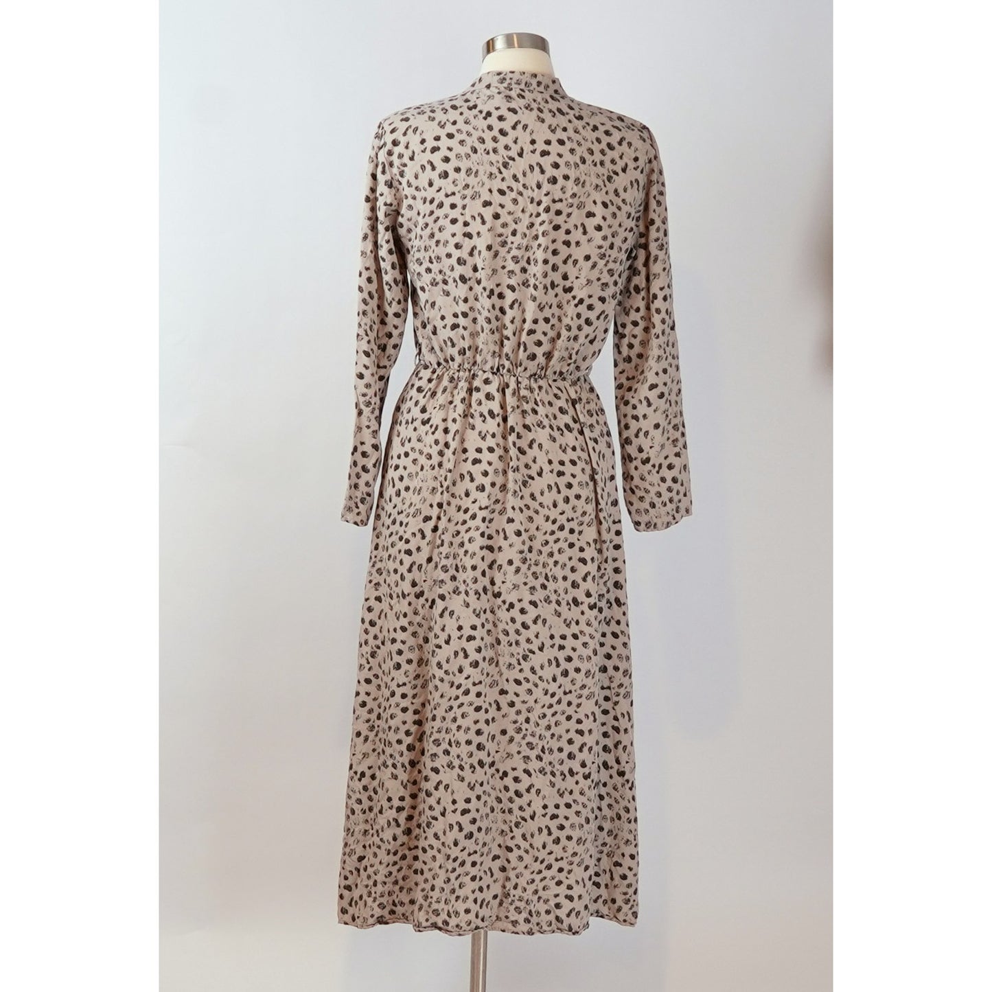 Cloth & Stone Animal Leopard Maxi Shirtdress - S