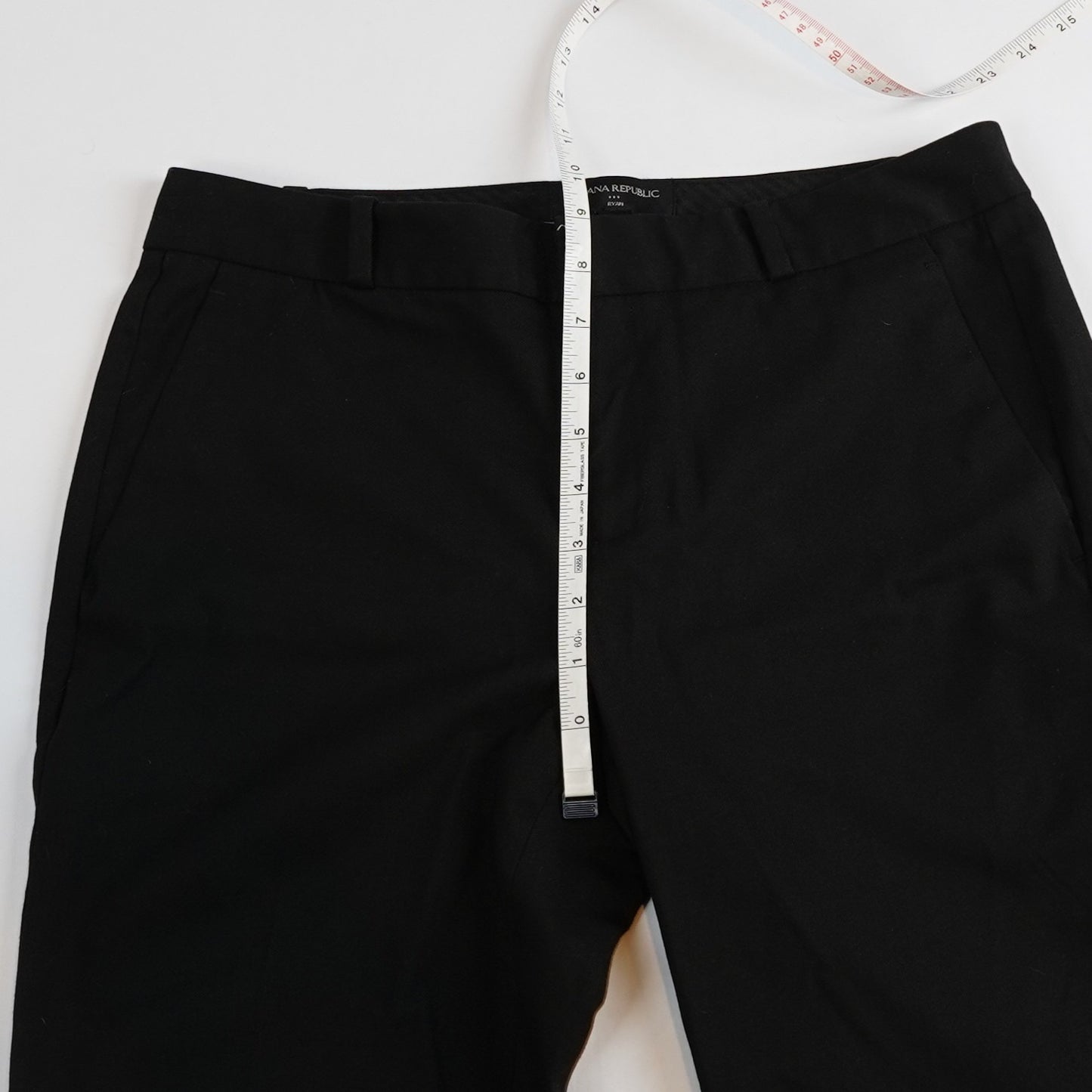 Banana Republic RYAN Straight Leg Pants Black - 6