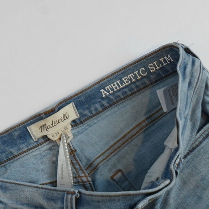 Madewell Athletic Slim Jeans Light Wash - 32 x 32