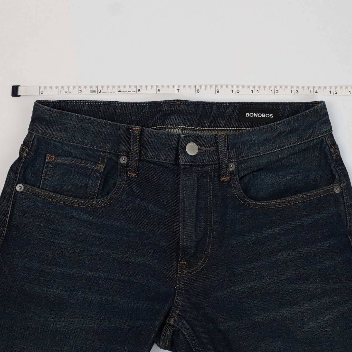 Bonobos Slim Fit Dark Wash Denim Blue Jeans 29X30