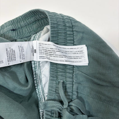 Abercrombie & Fitch Pull On Shorts Sage Green Cotton - XXL