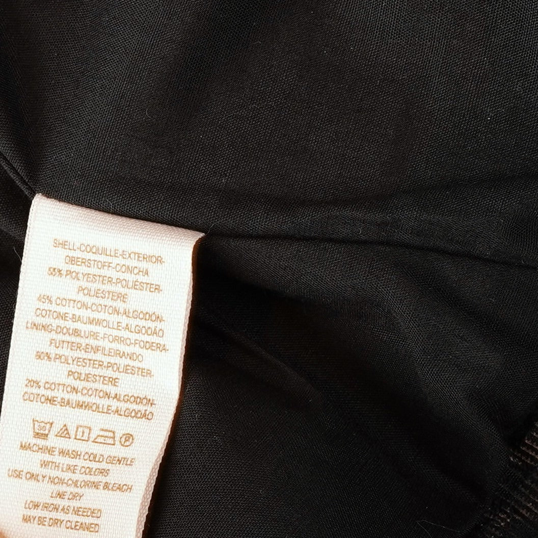 Free People Leopard Pop Moto Jacket Zippered Pockets Red Trim - 6