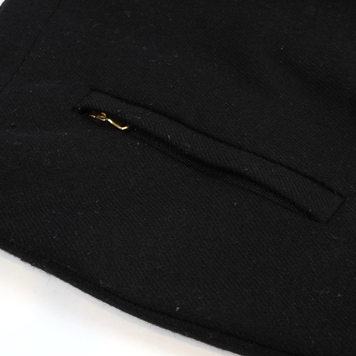 J Crew Classic Black Wool Mini Skirt - 2