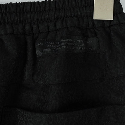 lululemon Lab Jacquard Relaxed Tapered Pant 27" - Leopardo Jacquard Black - XS