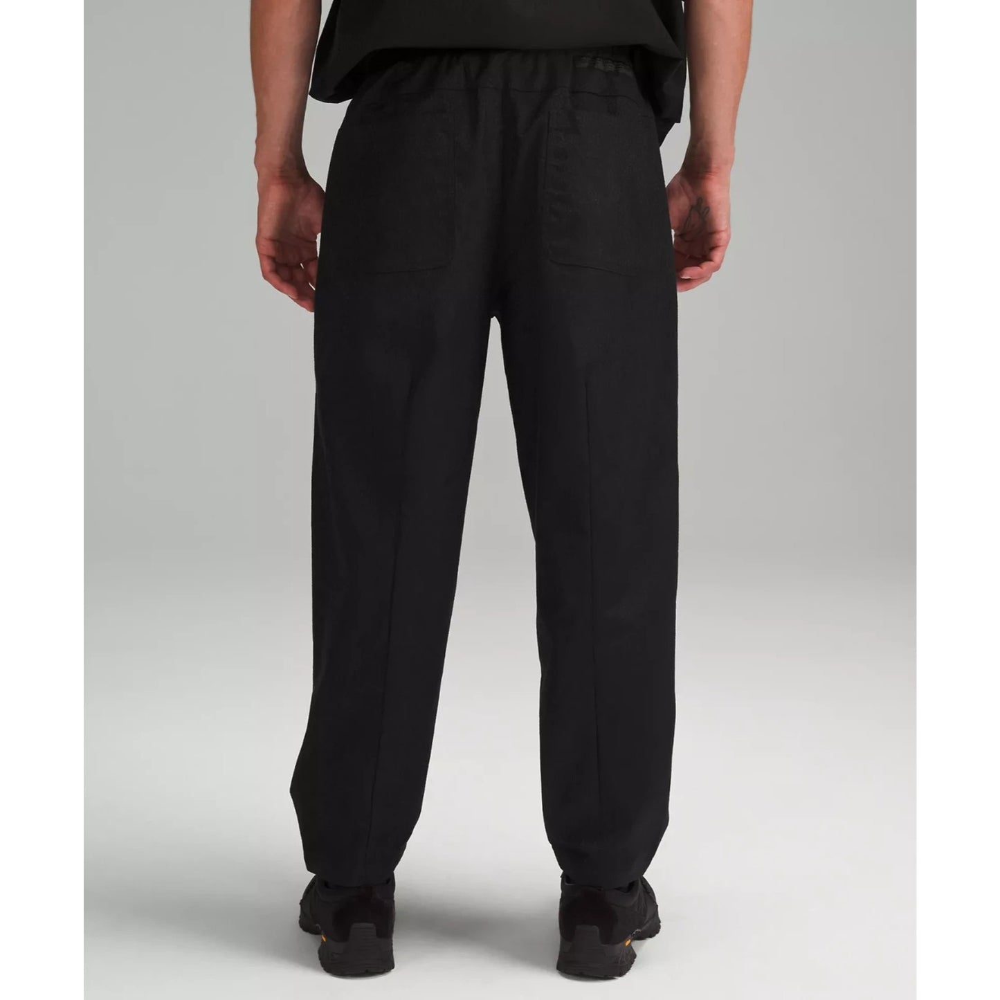 lululemon Lab Jacquard Relaxed Tapered Pant 27" - Leopardo Jacquard Black - XS