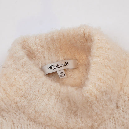Madewell Wool-Alpaca Blend Bouclé-Knit Oversized Sweater - XXS