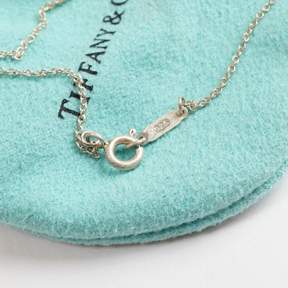 Tiffany & Co Lucky Horseshoe Pendant & Necklace 925 Silver Rare
