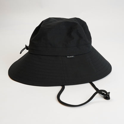 Solbari Wide Brim Sun Hat Black -  L/XL
