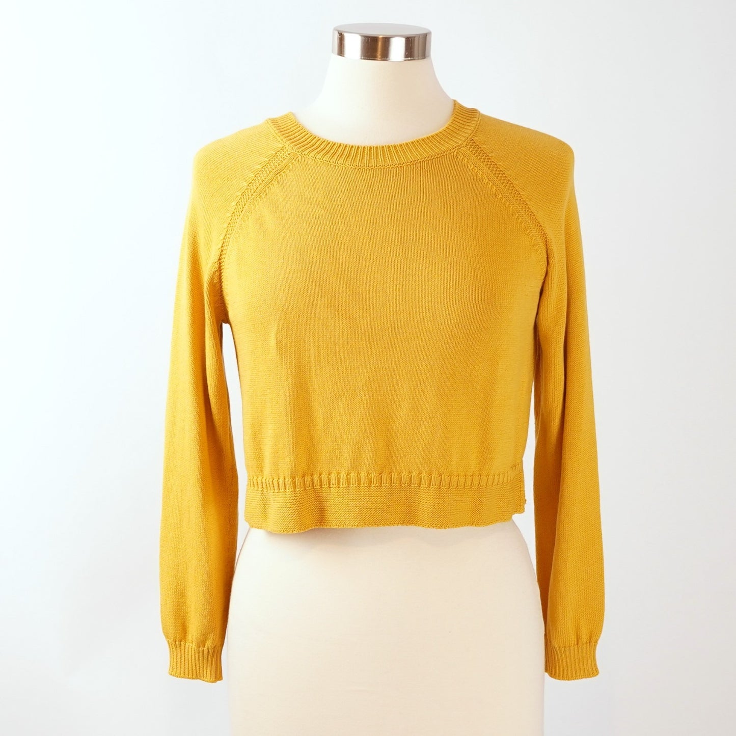 Weekend Max Mara Barbara Knit Layered Dress Mustard Yellow - L