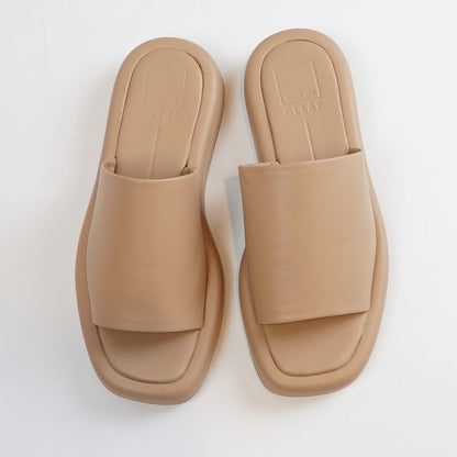 Dolce Vita Rosco Slide Sandals Cafe Brown Beige - 9.5