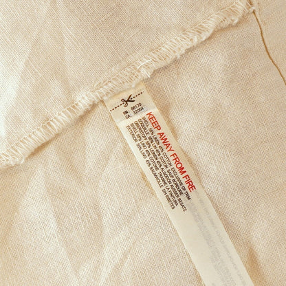 Free People Cotton-Linen Strapless Mini Dress - M