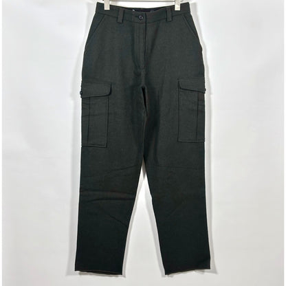 Vintage LL Bean Women's Wind Stopper Cargo Wool Hunting Field Heavy Pants - 10
