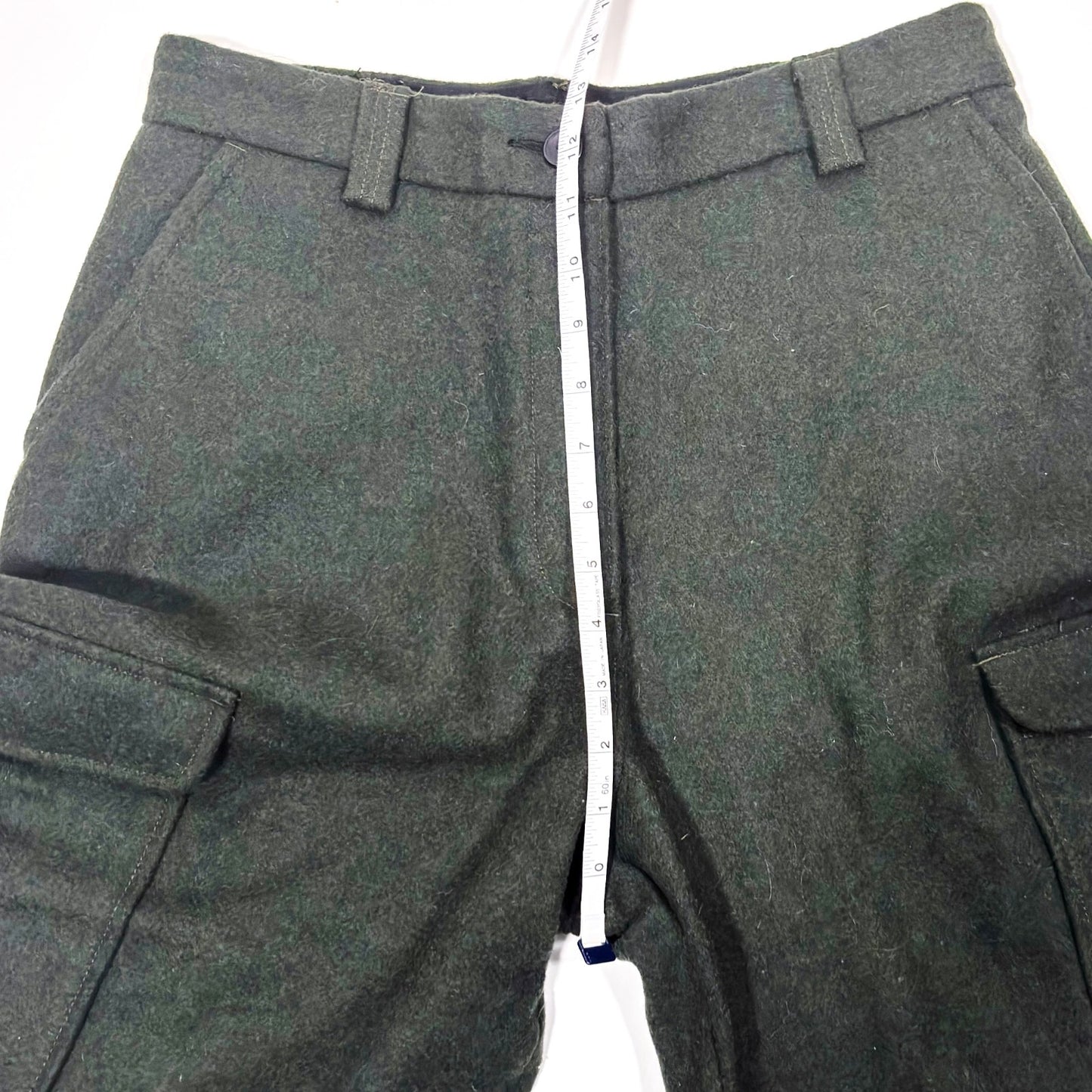 Vintage LL Bean Women's Wind Stopper Cargo Wool Hunting Field Heavy Pants - 10