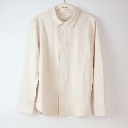 Lululemon LuluLinen Long-Sleeve Button Down Shirt Light Ivory - M