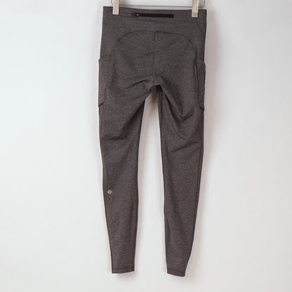 Lululemon Speed Up Tight *28" Luxtreme Heathered Grey Black - 8