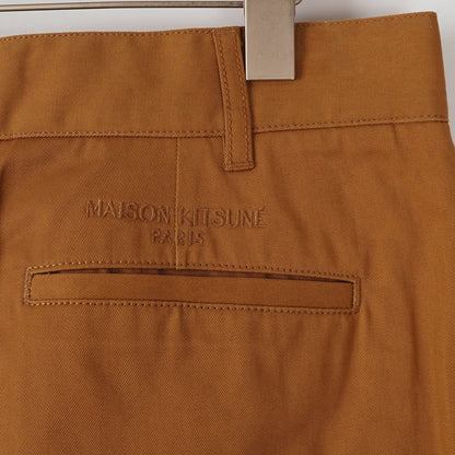 Maison Kitsune Paris Carrot Chino Khaki Pants 27" Inseam - M