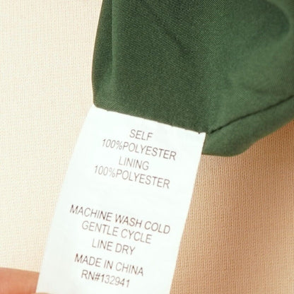 Amanda Uprichard Laconia Mini Dress in Cypress Green - L