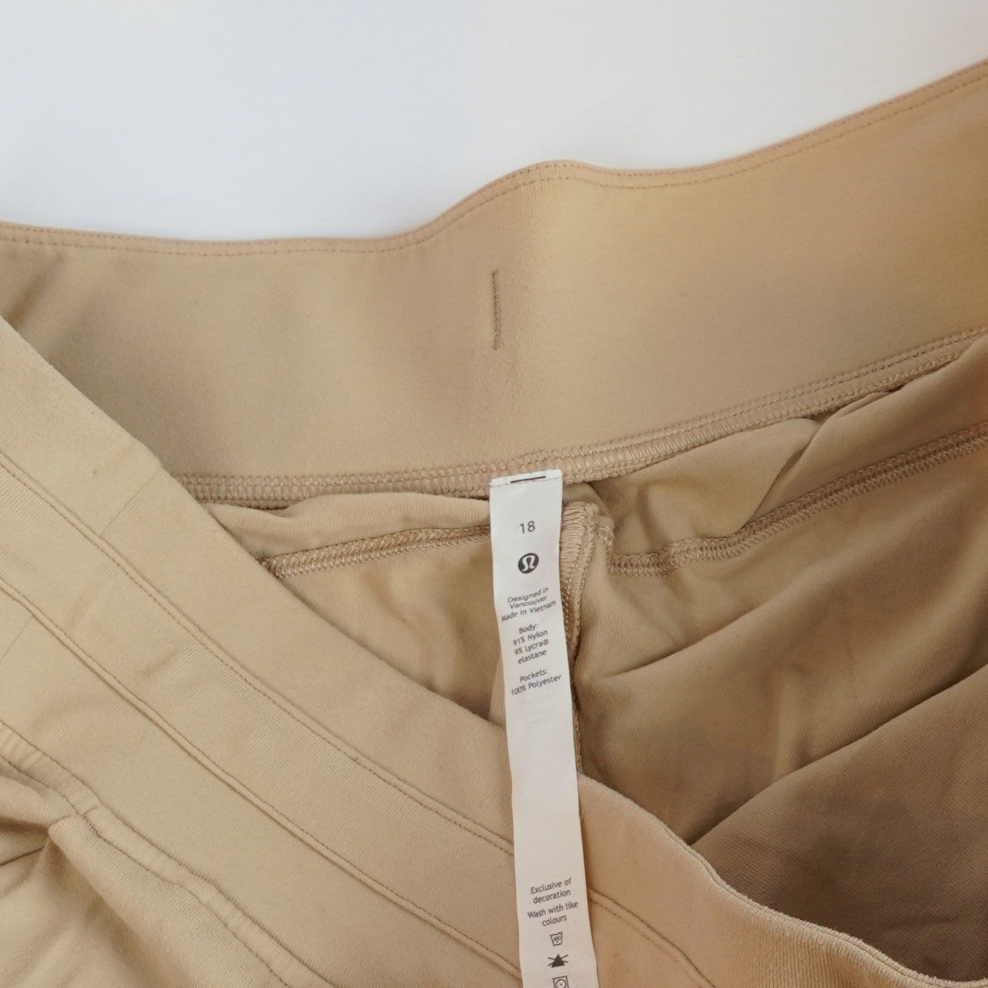 Lululemon Ready to Rulu Jogger 7/8 Trench Beige - 18
