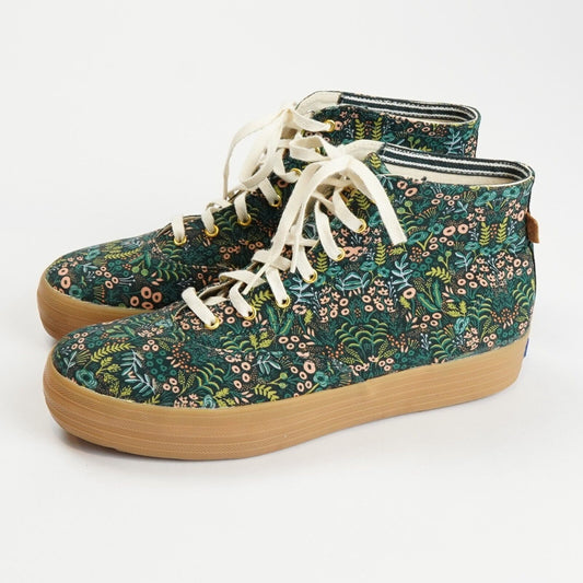 Keds x Rifle Paper Company Platform Floral High Top Sneakers - 9